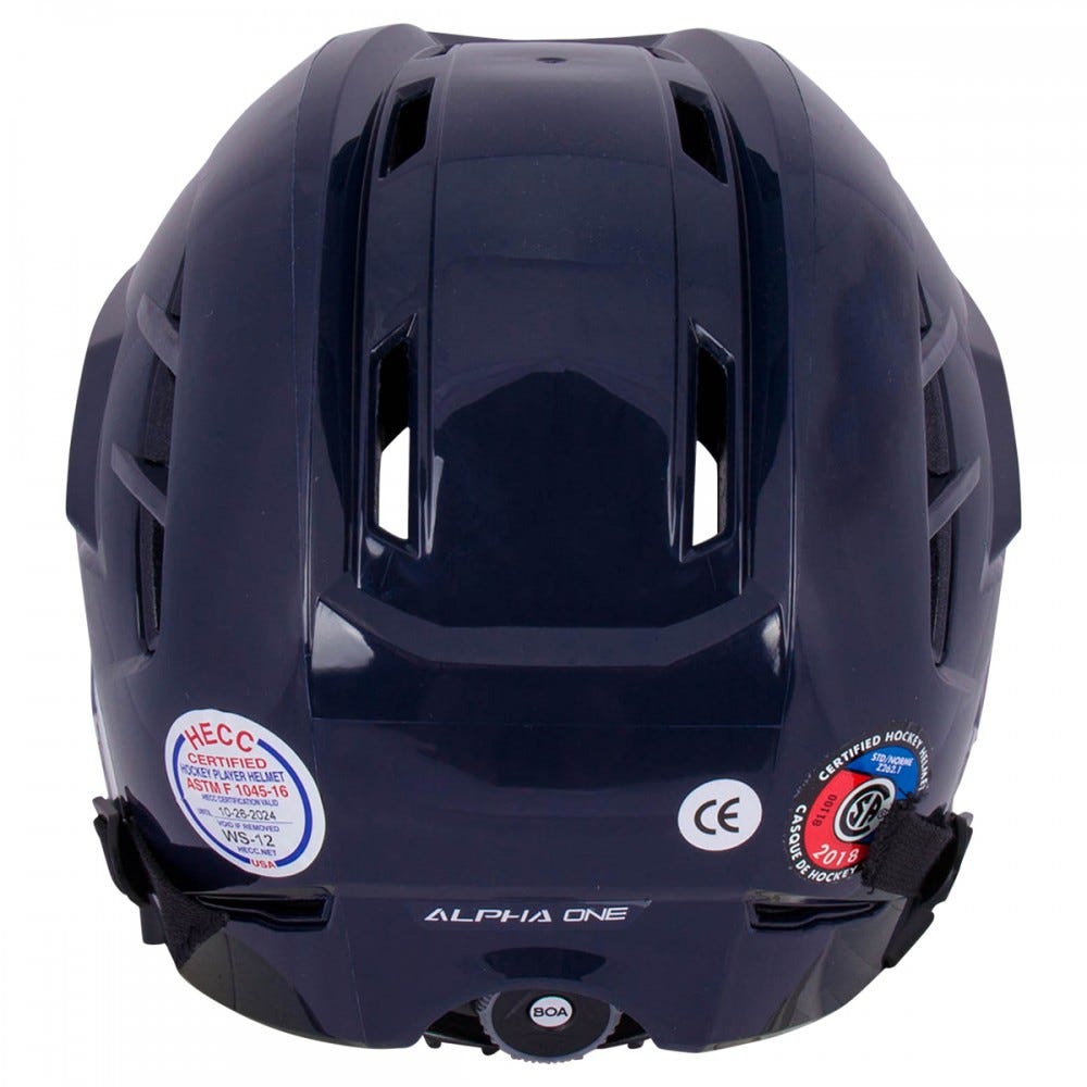 Casque de hockey Warrior Alpha One Pro (noir)